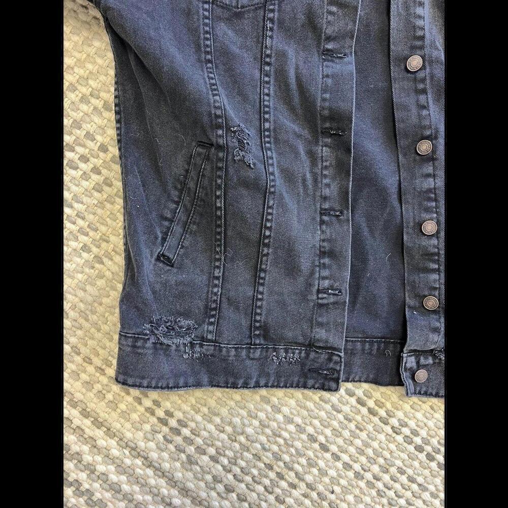 Pacsun Denim Los Angeles Embroidered Jacket Size L - Picture 7 of 7